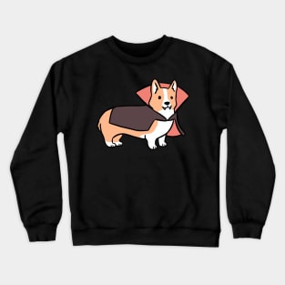 Cute halloween vampire corgi Crewneck Sweatshirt